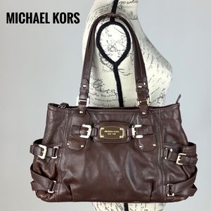 MICHAEL KORS Gansevoort Large Leather Purse